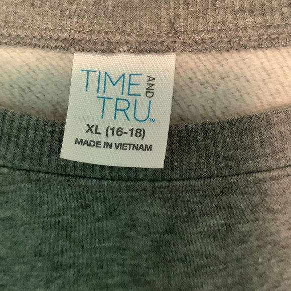 Gray Time and Tru Sweatshirt - Picture 2 of 5